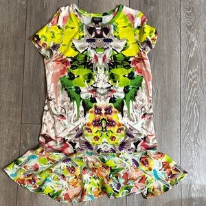 Prabal Gurung for Target Multicolor Floral Mini Dress